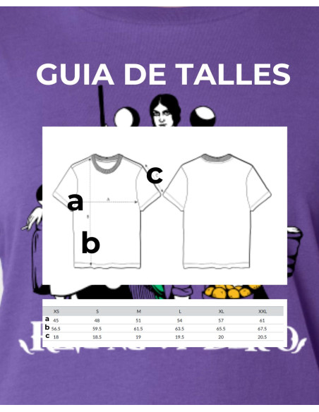 CAMISETA REMANGU Y PODERÍO MORADA