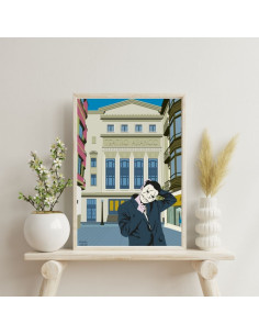 LÁMINA TEATRO ARANGO MÁSCARA 2