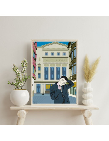 LÁMINA TEATRO ARANGO MÁSCARA