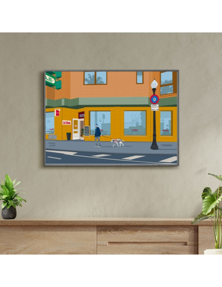 LÁMINA CAFETERÍA LAS LETRONAS