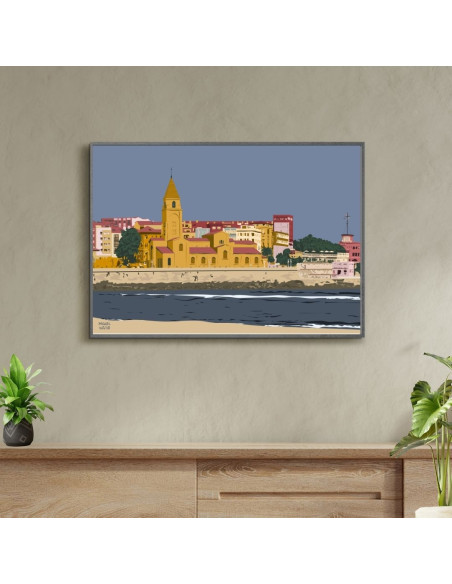 LÁMINA IGLESIA SAN PEDRO