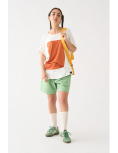 CAMISETA QUADRITERAL MARFIL BRICK 2