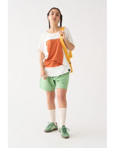 CAMISETA QUADRITERAL MARFIL BRICK