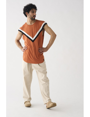 CAMISETA SUMMIT NARANJO