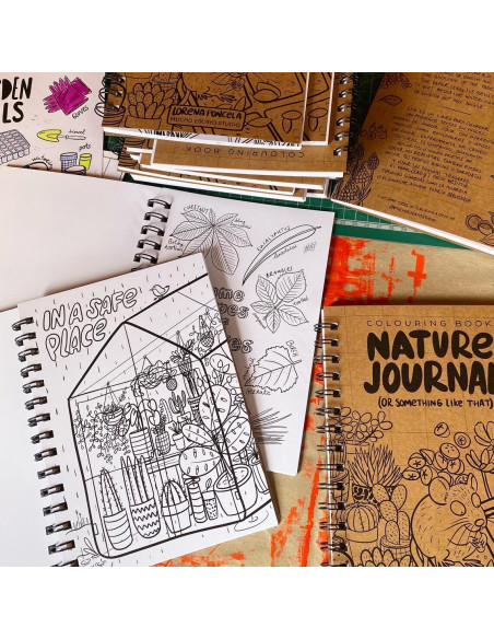 LIBRO PARA COLOREAR SOBRE NATURALEZA