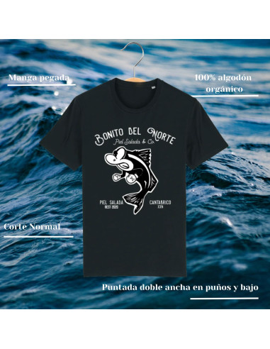 CAMISETA BONITO NEGRA