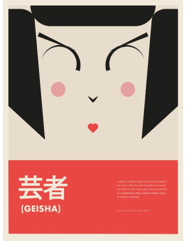 LÁMINA GEISHA