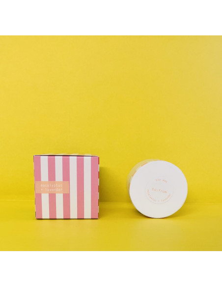 VELA NATURAL EUCALIPTO Y LAVANDA