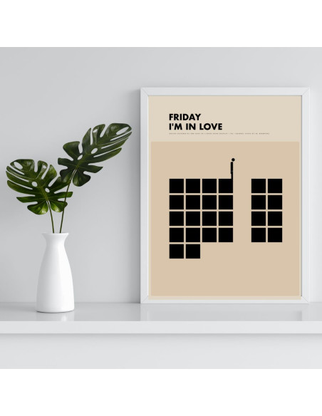 LÁMINA FRIDAY I´M IN LOVE