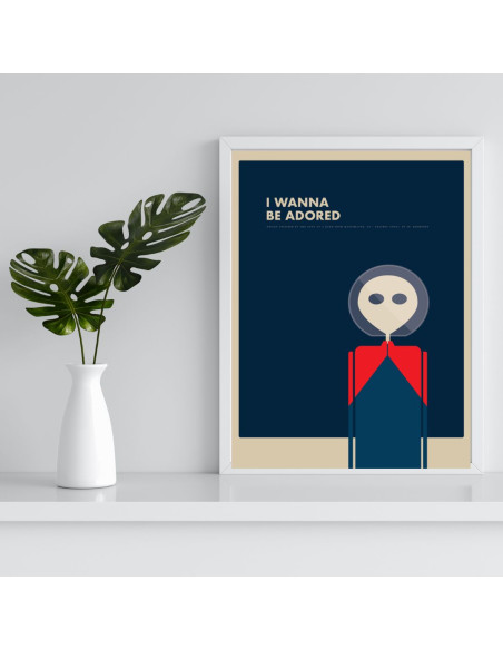 LÁMINA I WANNA BE ADORED