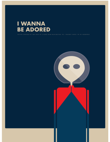 LÁMINA I WANNA BE ADORED