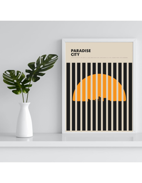 LÁMINA PARADISE CITY