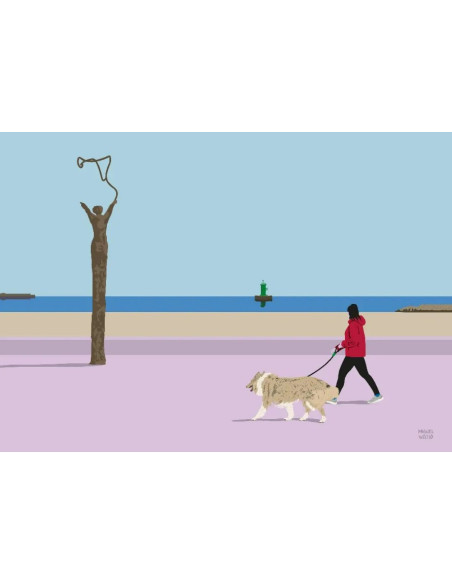 LÁMINA PLAYA DE PONIENTE