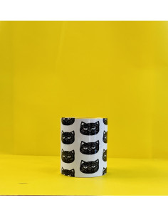 TAZA GATETE NEGRO 2