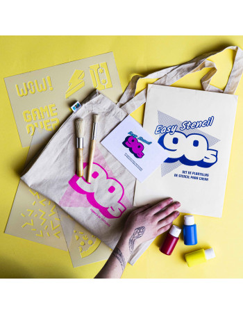 EASY STENCIL 90´S 2