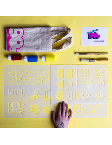 EASY STENCIL 90´S