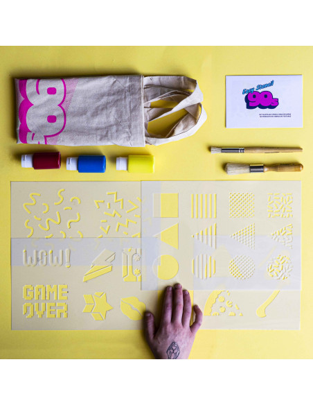 EASY STENCIL 90´S