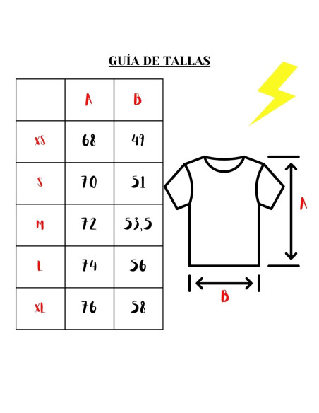 CAMISETA VERMÚ GILDAS Y R&R