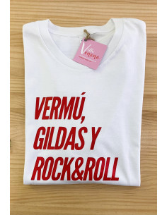 CAMISETA VERMÚ GILDAS Y R&R