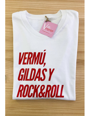 CAMISETA VERMÚ GILDAS Y R&R