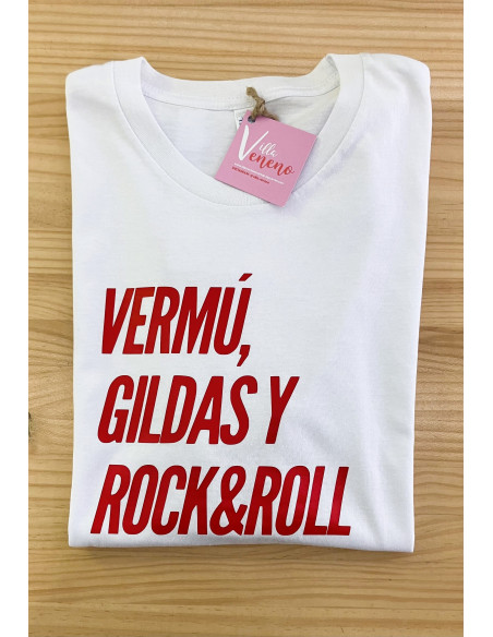 CAMISETA VERMÚ GILDAS Y R&R