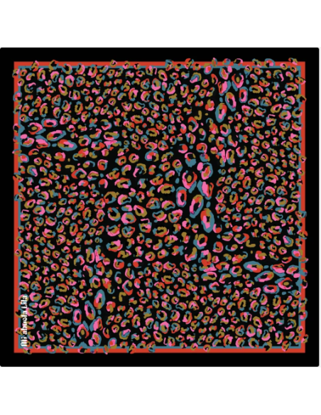 PAÑUELO MEDIANO ZARVAJE NEGRO