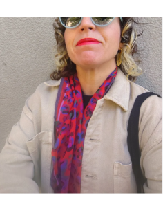 PAÑUELO MEDIANO ZARVAJE ROJO