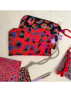 POUCH ESTUCHE ZARVAJE ROJO 2