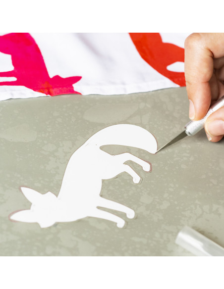 KIT SERIGRAFÍA CON PLANTILLAS