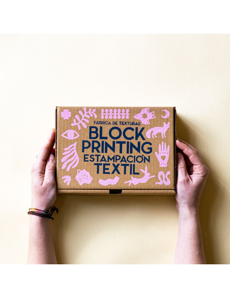 KIT ESTAMPACIÓN TEXTIL FOLK