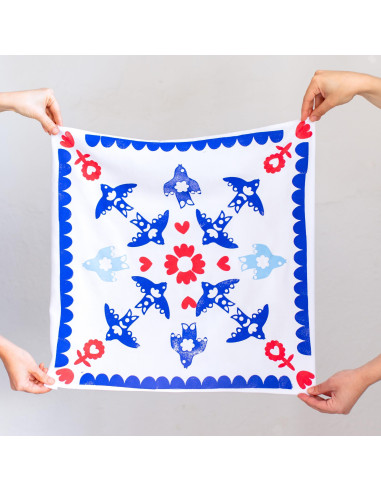 KIT ESTAMPACIÓN TEXTIL FOLK