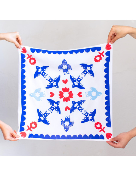 KIT ESTAMPACIÓN TEXTIL FOLK