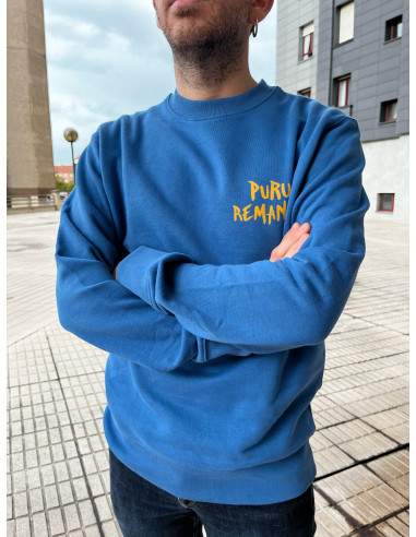 SUDADERA PURU REMANGU AZUL
