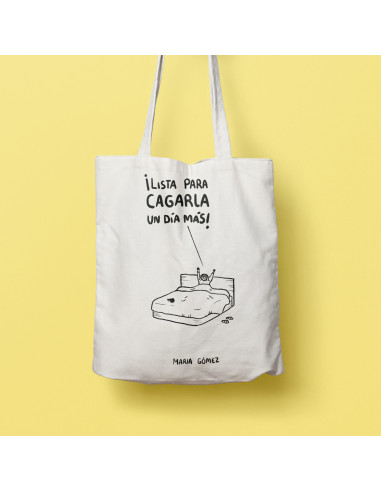 TOTE BAG LISTA PARA CAGARLA