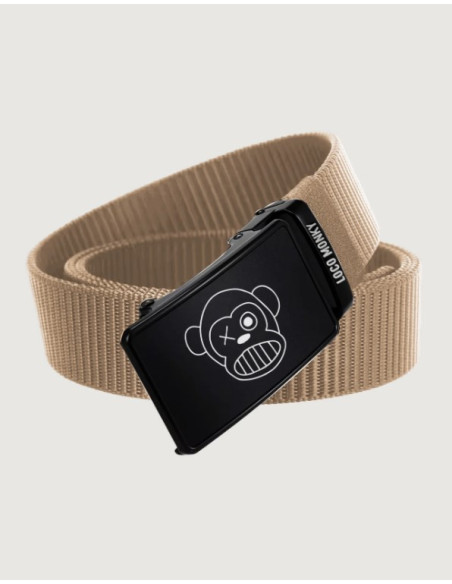 CINTURON LOCO MONKY BEIGE