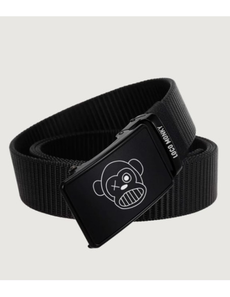 CINTURÓN LOCO MONKY NEGRO