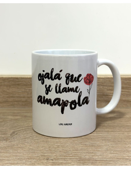 TAZA AMAPOLA
