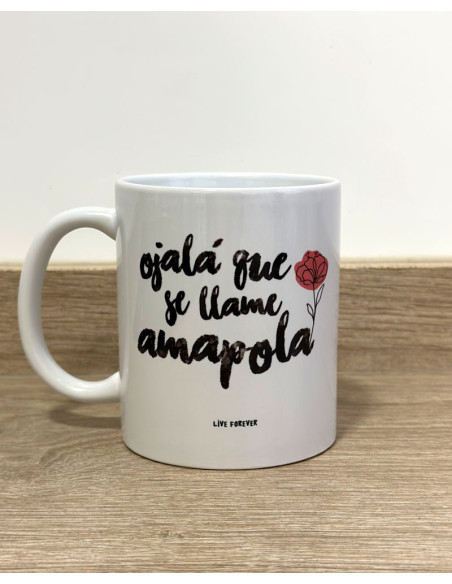 TAZA AMAPOLA