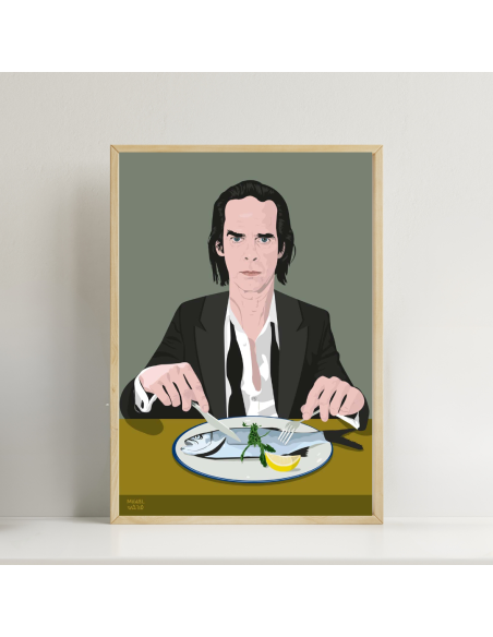 LÁMINA NICK CAVE