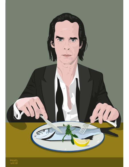 LÁMINA NICK CAVE