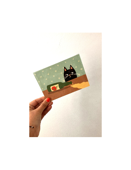 POSTAL SIDRA DERRAMADA