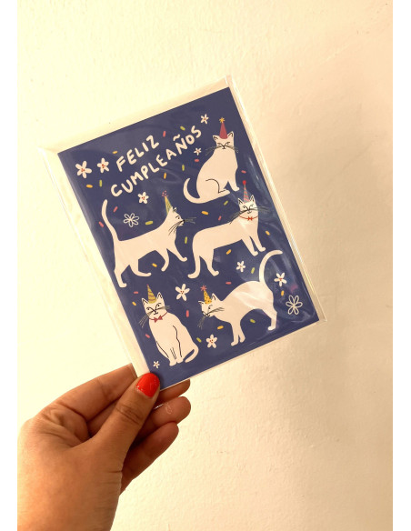 TARJETA GASTOS CUMPLEAÑOS