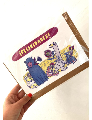 TARJETA DE FELICITACIÓN
