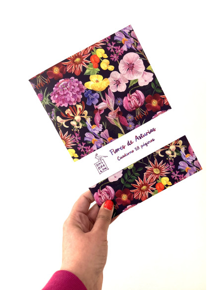 CUADERNO FLORES DE ASTURIAS