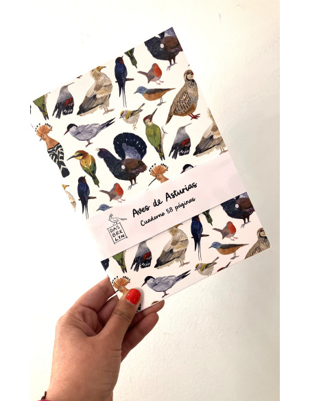 CUADERNO AVES DE ASTURIAS