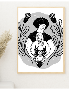 LÁMINA GRACIAS. LOS SIENTO. TE QUIERO