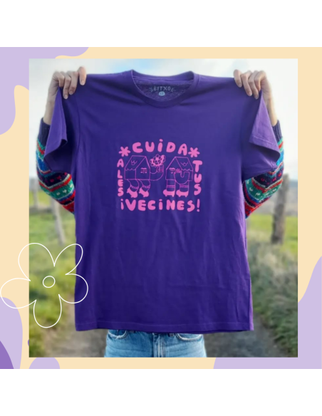 CAMISETA CUIDA A LES TUS VECINES