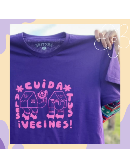 CAMISETA CUIDA A LES TUS VECINES