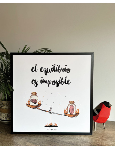 LÁMINA EL EQUILIBRIO ES IMPOSIBLE