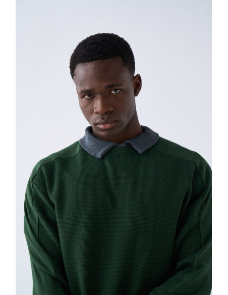 SUDADERA UNISEX VERDE